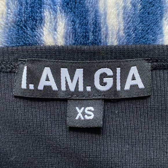 I.AM.GIA Emma Chain Top Black NWT - Picture 8 of 8